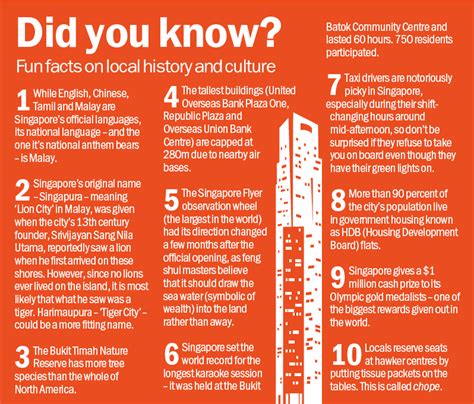 Interesting Facts About Singapore Culture Background - IMAGESEE