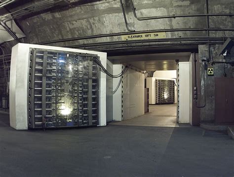 Atomic vault door | Underground bunker, Bunker, Military bunkers