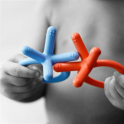 Amazon.com : Comotomo Silicone Baby Teether, Orange : Baby Teether Toys : Baby | Baby teether ...