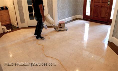 Marble Polishing Process – Stone Countertop Repair Service and Stone Floor Restoration