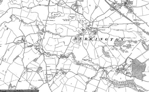 Old Maps of Berrington Hall, Shropshire - Francis Frith