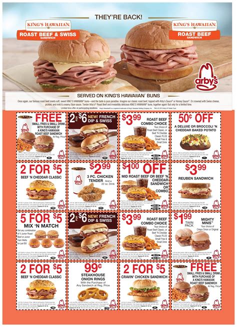 Printable Arbys Coupons - Customize and Print