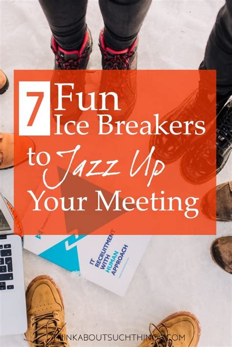 7 Fun & Easy Ice Breakers to Jazz Up Your Event | Ice breakers for work, Meeting ice breakers ...