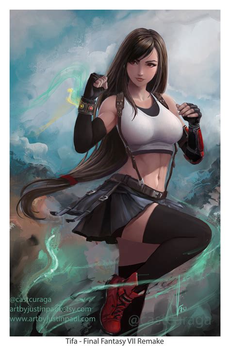 ArtStation - Tifa - Final Fantasy VII Remake