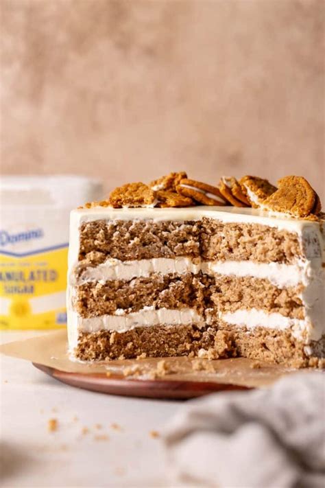 Oatmeal Cream Pie Cake - Cambrea Bakes