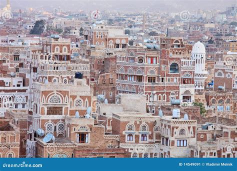 Traditional Yemeni house stock image. Image of east, yemen - 14549091