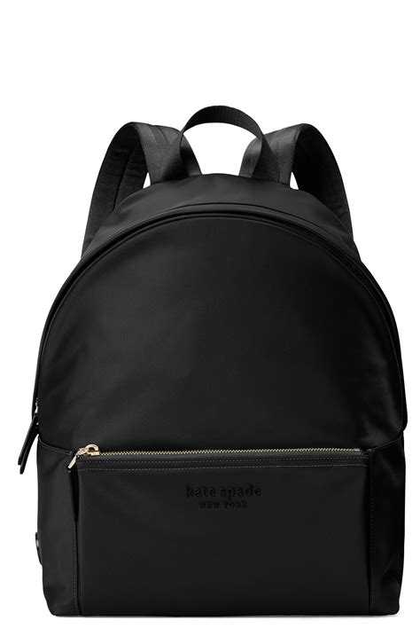 Kate Spade New York Large City Nylon Backpack - Black | Fashion Gone Rogue