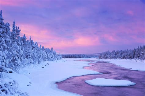 Winter Lapland Wallpapers - Wallpaper Cave