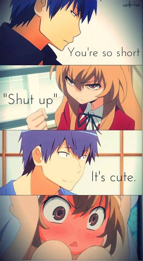 Anime:Toradora | Romantic anime, Anime qoutes, Anime memes funny