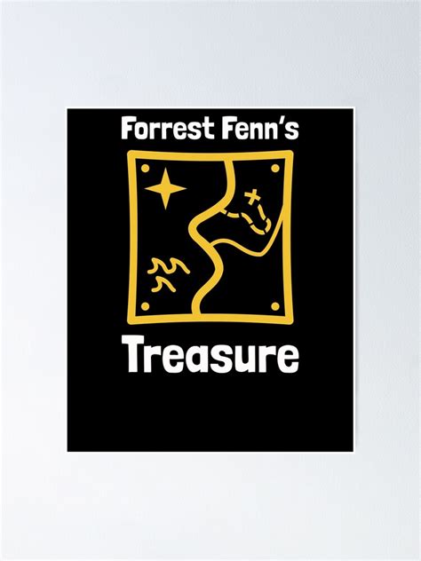 "Forrest Fenns Treasure Map" Poster for Sale by cnkna | Redbubble