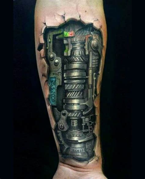 36 Mechanical Arm Tattoos With Meanings - TattoosWin