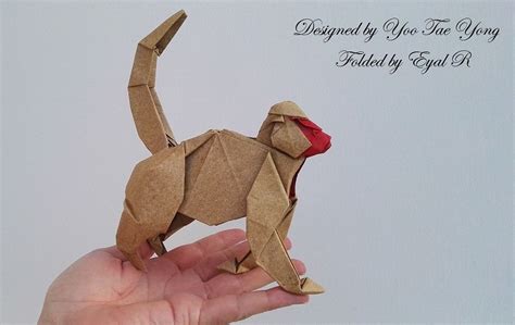 Monkey | Origami monkey, Origami, Paper crafts