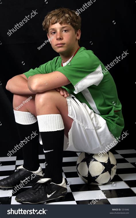 Teenage Boy Soccer Uniform Stock Photo 531846 - Shutterstock