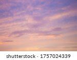 Free Image of Sunset sky with orange tinted clouds | Freebie.Photography