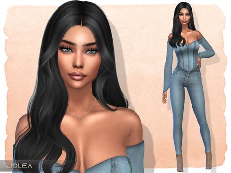 Jolea's Robyn Saavedra | Sims hair, Sims, Sims mods