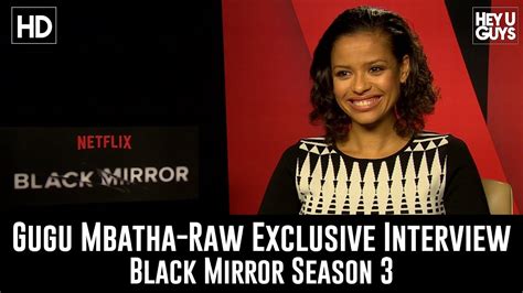 Gugu Mbatha-Raw Exclusive Interview - Black Mirror Season 3 - YouTube