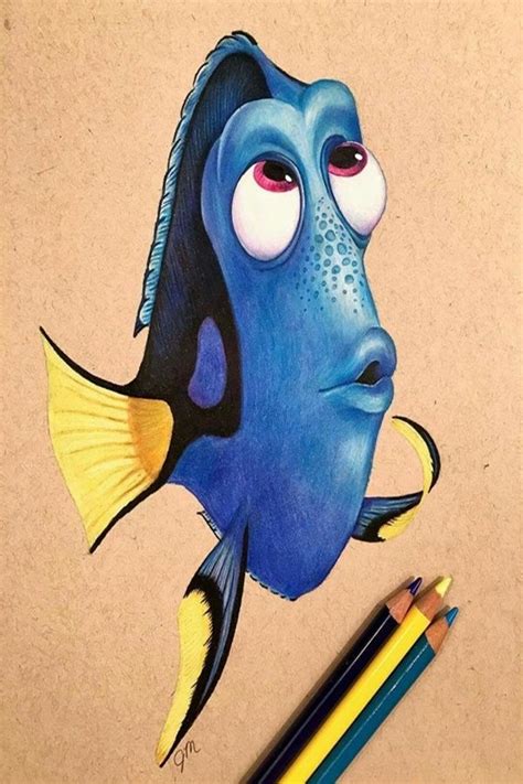 40 Speaking Colored Pencil Drawings | Drawing cartoon characters, Colorful drawings, Disney art ...