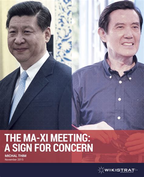 Ma-Xi meeting: A sign for concern – Taiwan in Perspective