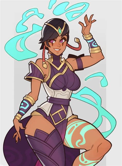 League of Legends, Karma by SplashBrush on DeviantArt