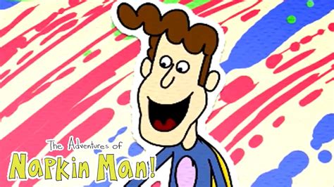 The Adventures of Napkin Man | BEST EPISODES COMPILATION | Season 1| Cartoons For Children - YouTube