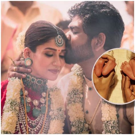 Nayanthara and Vignesh Shivan become parents to twin boys