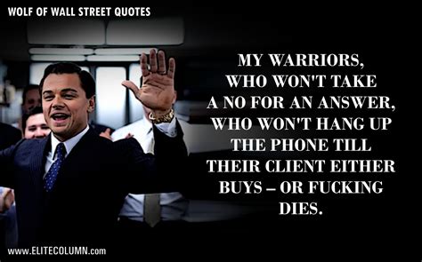 61 The Wolf of Wall Street Quotes That Will Make You Rich | EliteColumn