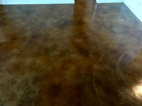 2 colors of water based transparent concrete stain. | Stained concrete, Transparent concrete ...