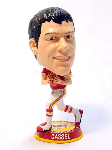 Kansas City Chiefs Matt Cassel NFL Big Head Bobblehead LE - SWIT Sports