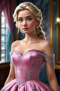 Elsa Dress From Frozen Free Face Swap ID:1582024