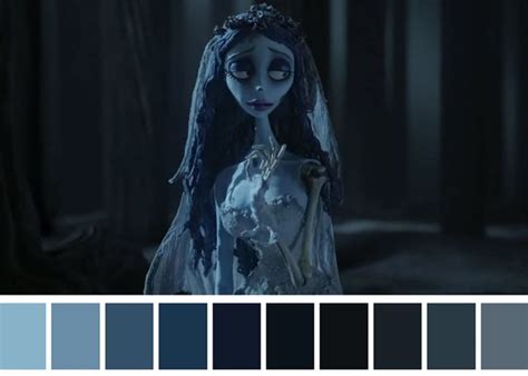 Corpse Bride | Movie color palette, Color in film, Famous movie scenes