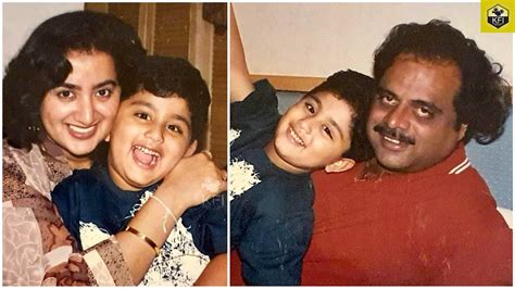 Abishek Ambarish's Beautiful Childhood Days Picture👌🤩 | Rebel Star Ambareesh Family Pics ...