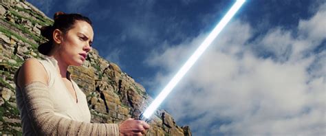 How Will Rey Fix Her Lightsaber in Star Wars? | POPSUGAR Entertainment