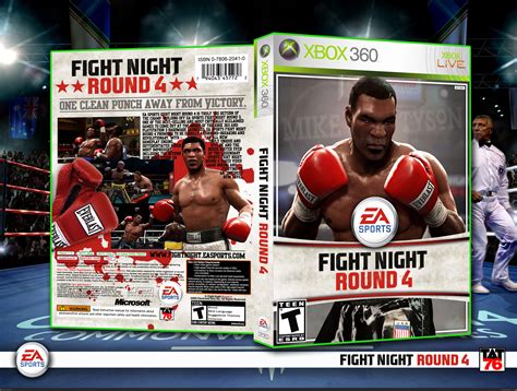 Viewing full size Fight Night Round 4 box cover