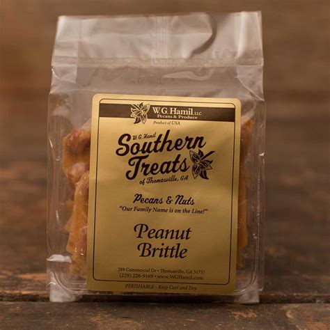 Peanut Brittle (3.75 oz) | W. G. Hamil, LLC