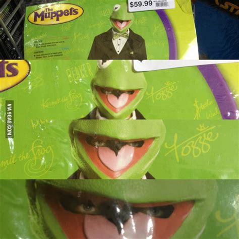 Creepy Kermit The Frog Halloween costume - 9GAG