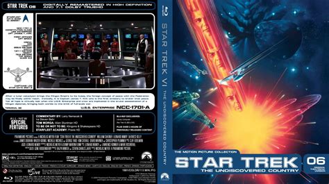 Star Trek VI: The Undiscovered Country - Movie Blu-Ray Custom Covers ...