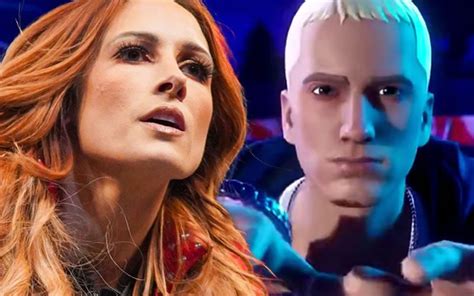 Becky Lynch Roasts Her Own Dance Moves at Eminem Fortnite Concert