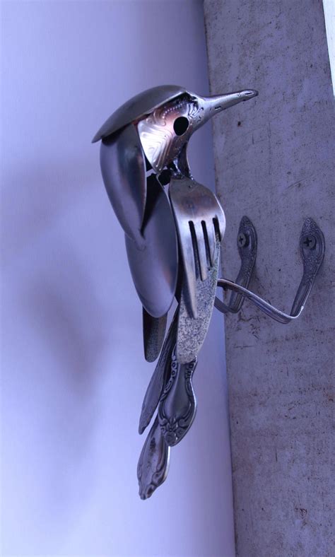 easy scrap metal art #Scrapmetalart | Scrap metal art, Cutlery art, Metal art