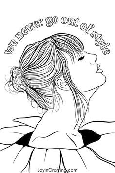 1989 Taylor’s Version Coloring Page (Fan Art) | Taylor swift drawing, Coloring pages, Disney ...