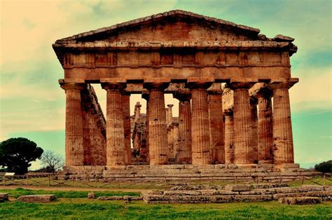 2nd Temple of Hera, ca 450 BC, Paestum, Italy.