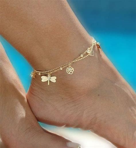 24 Latest Ankle chains Fashion and Ideas to Wear Foot Anklets