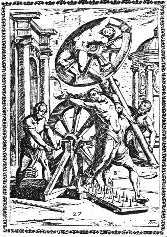 Medieval Torture - Public Display on a Wheel