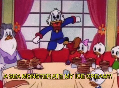 A Sea Monster Ate My Ice Cream Ducktales GIF – A Sea Monster Ate My Ice Cream Ducktales Scrooge ...
