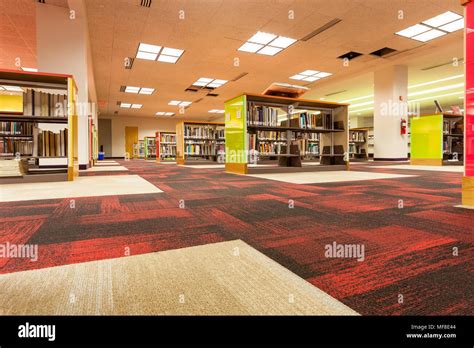 SAN ANTONIO, TEXAS - MATCH 26, 2018 - San Antonio Central Library, the main branch of the public ...