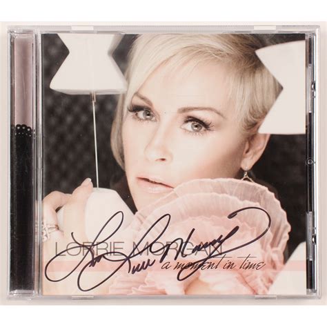 Lorrie Morgan Signed "A Moment in Time" CD Album Cover (JSA COA) | Pristine Auction