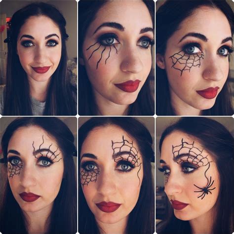 Easy Spider Web Makeup