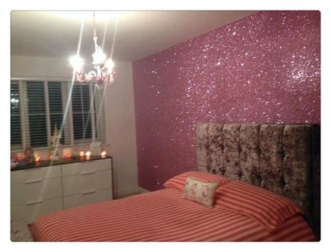 glitter gold painted walls - Google Search Purple Girls Room Paint, Teal Girls Rooms, Pink Girl ...