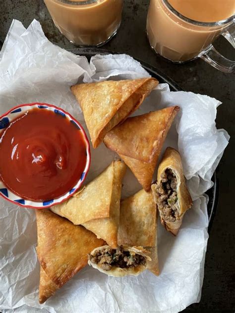 Keema Samosas | butfirstchai.com