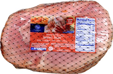 Kroger® Whole Spiral Honey Ham (Limit 2 at Sale Retail), 15-18 lb - Pick ‘n Save