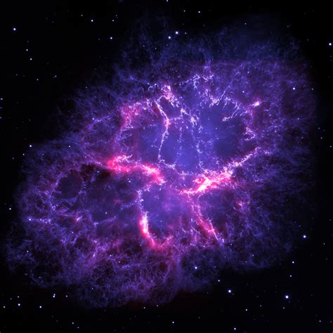 Gassy Crab: Spectacular image of a supernova.